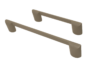 Maniglietta Mobile 3165 Multi Interasse 160-192 mm.200x16x30h Sabbia Opaco | Mital - immagine 3